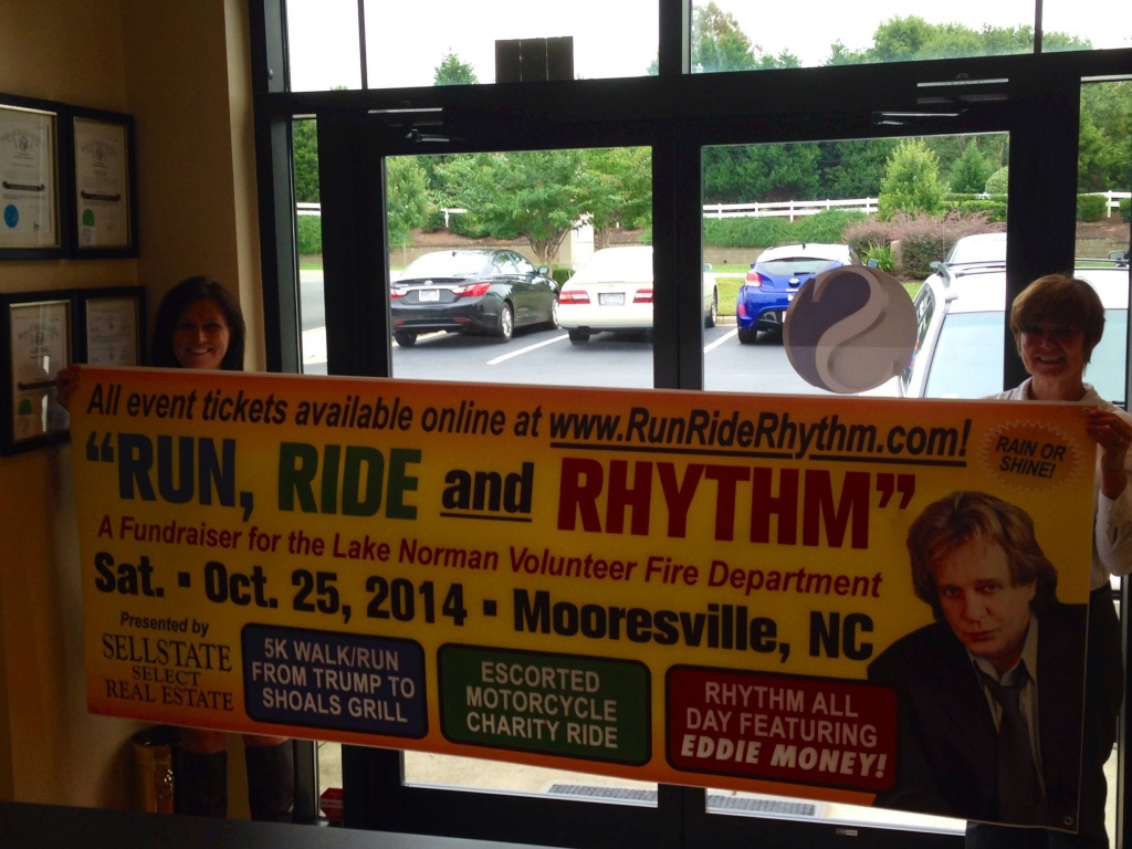 run ride rhythm banner